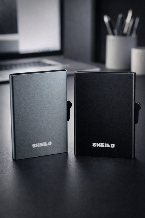 RFID Blocking Wallet – Slim Minimalist Card Holder for Men & Women